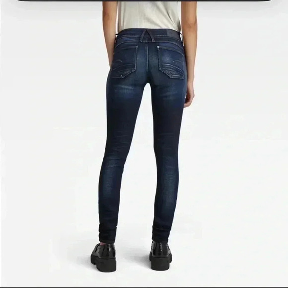 [W31L34]Gstar Raw GS01 Lynn Skinny WMN Low Rise Jeans - Picture 3 of 12